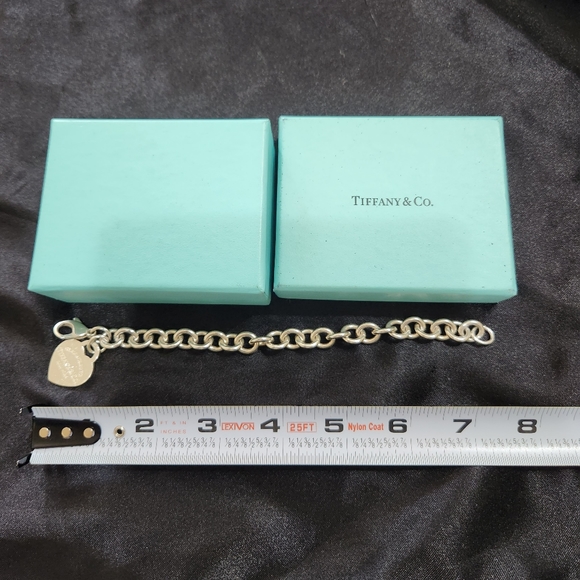 Heart Tag Bracelet in 925 Sterling Silver - Picture 4 of 4